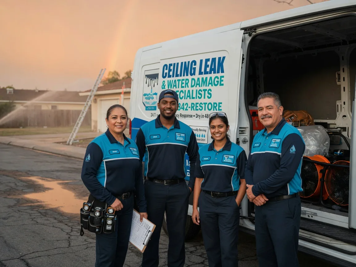 Ceiling Leak Cleanup company in Herbster, WI