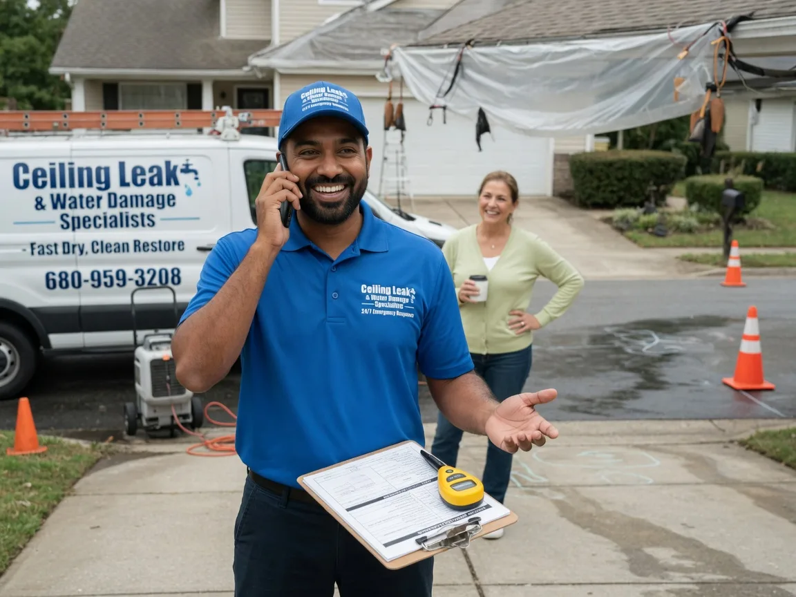 Ceiling Leak Cleanup Herbster, WI FAQs